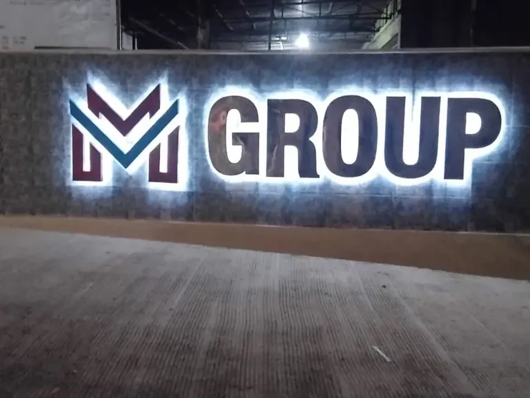 M Grup huruf timbul riven jasa huruf timbul terbaik tegal slawi brebes