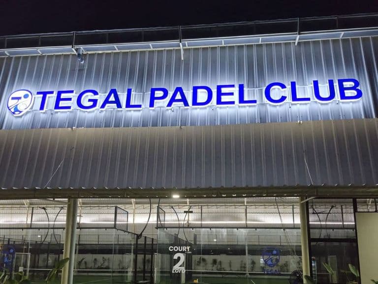 Tegal padel jasa huruf timbul riven terbaik tegal